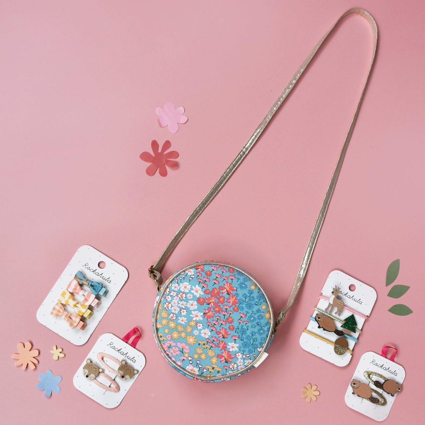 Sac rond fleuri Heidi