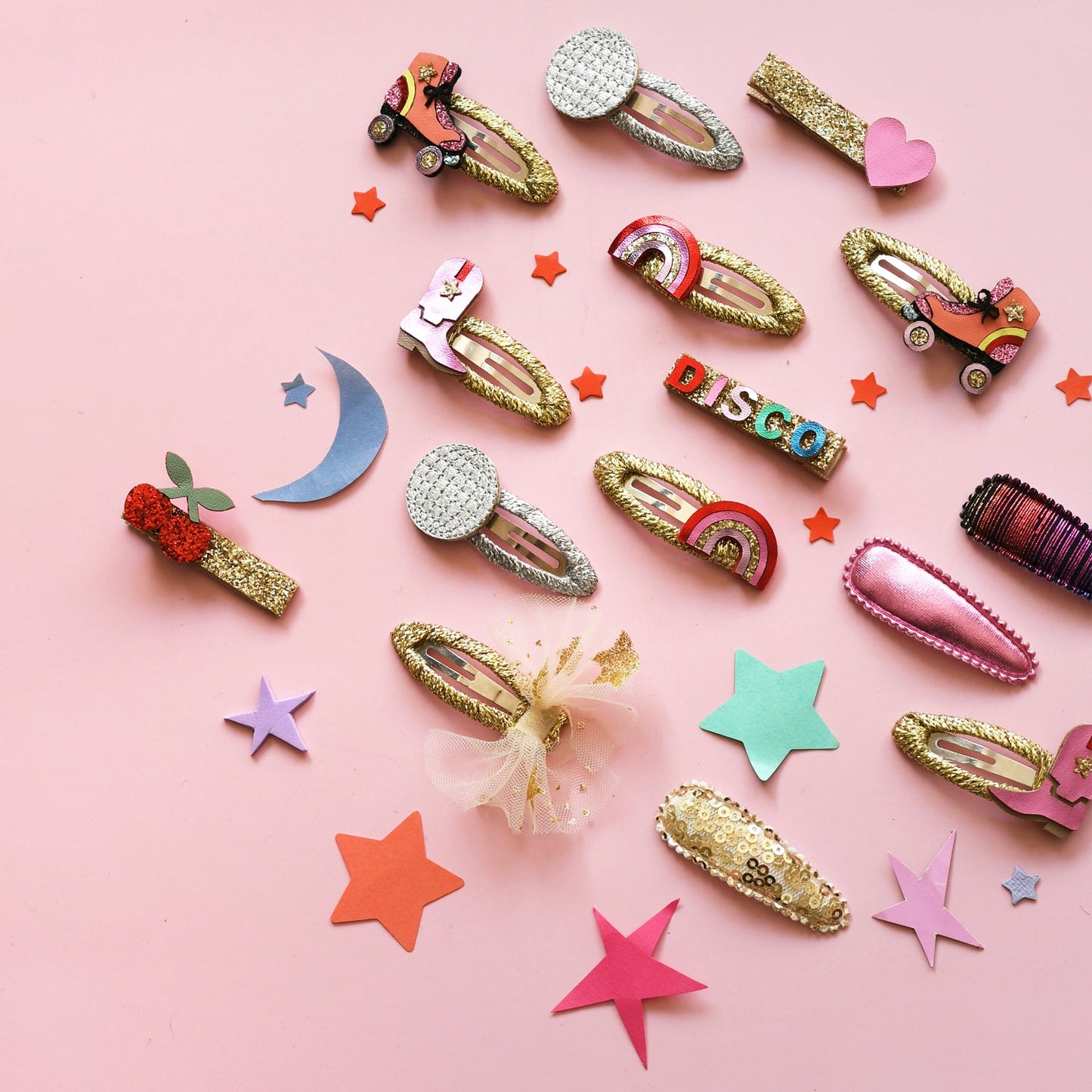 Pinces à tulle étoilé