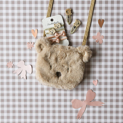 Pinces à cheveux ours en peluche