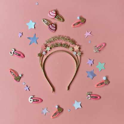 Pinces à paillettes d'anniversaire