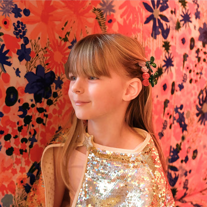 Pinces à griffes cerises sucrées (lot de 2)