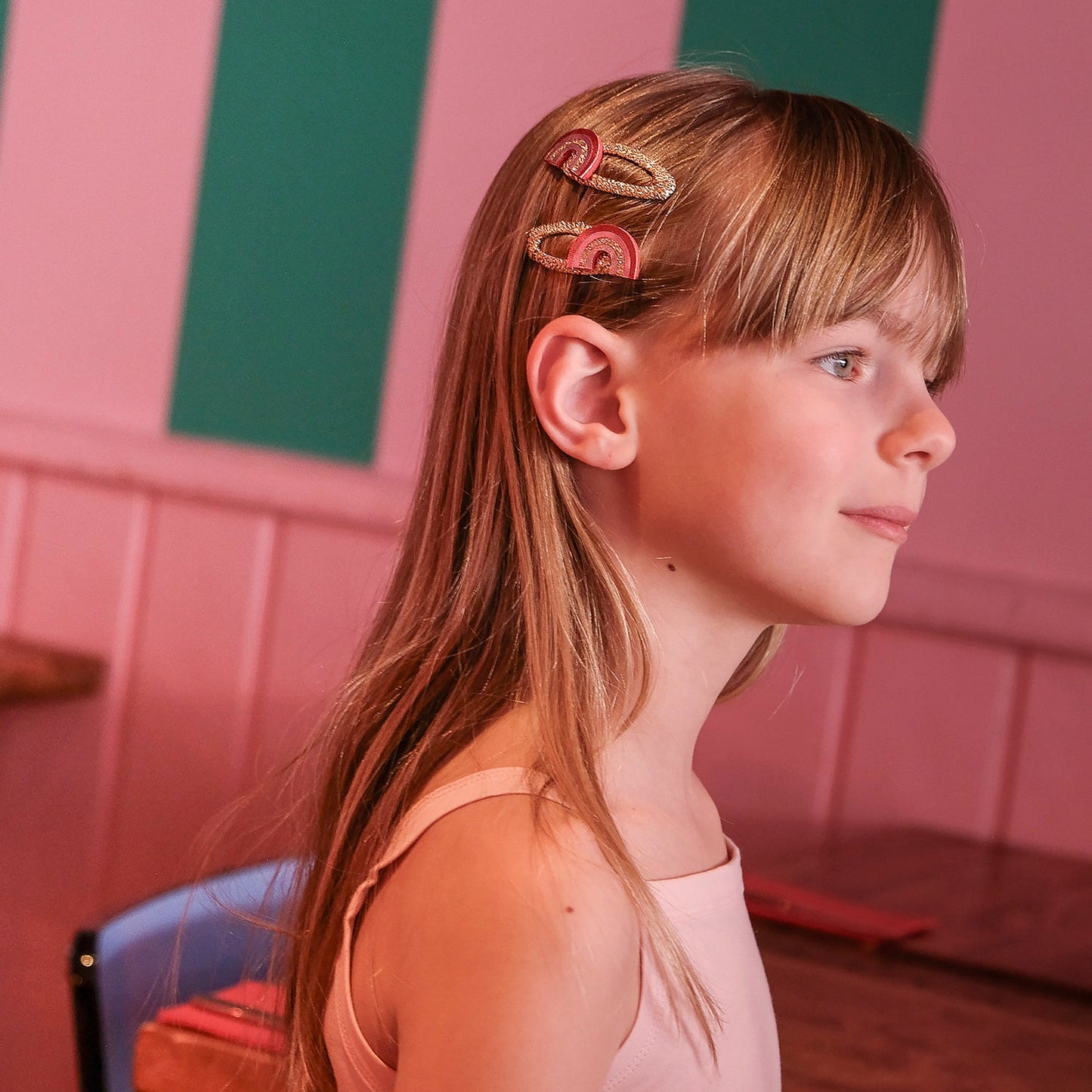 Pinces arc-en-ciel disco