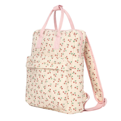 Sac à dos matelassé à fleurs sauvages