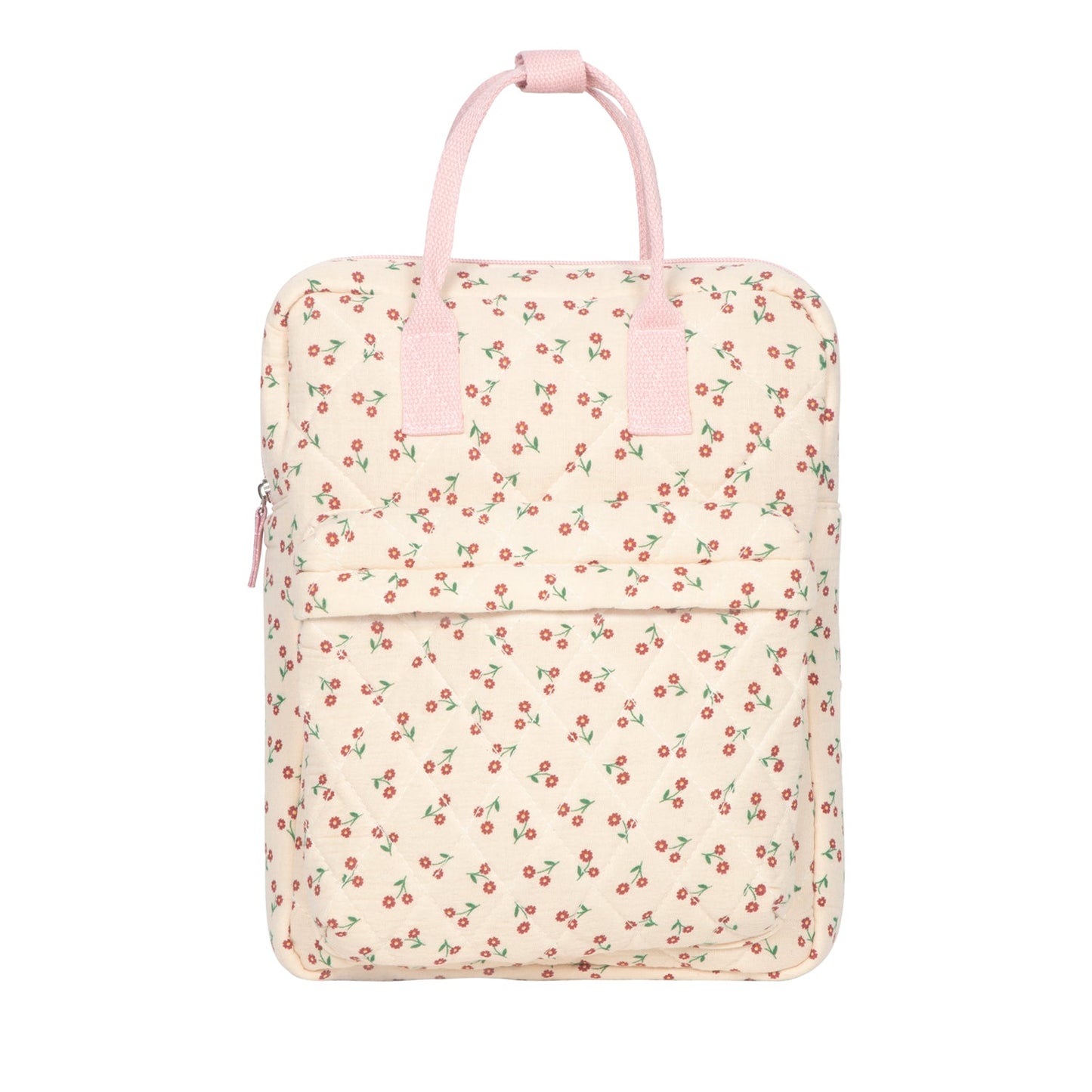 Sac à dos matelassé à fleurs sauvages