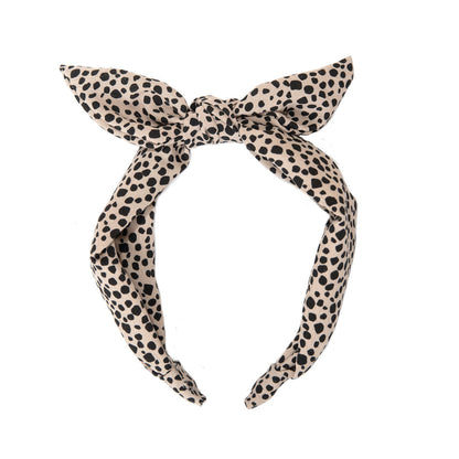 Bandeau à nouer Leopard Love