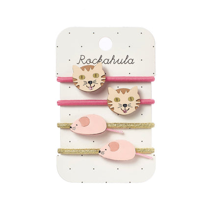 Poneys Chat Tabby et Souris