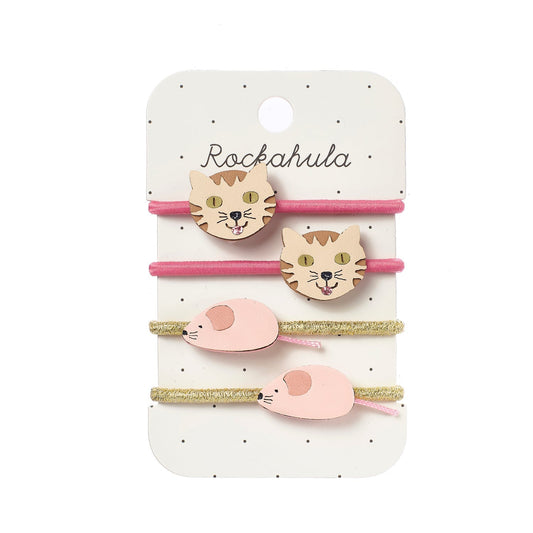 Poneys Chat Tabby et Souris