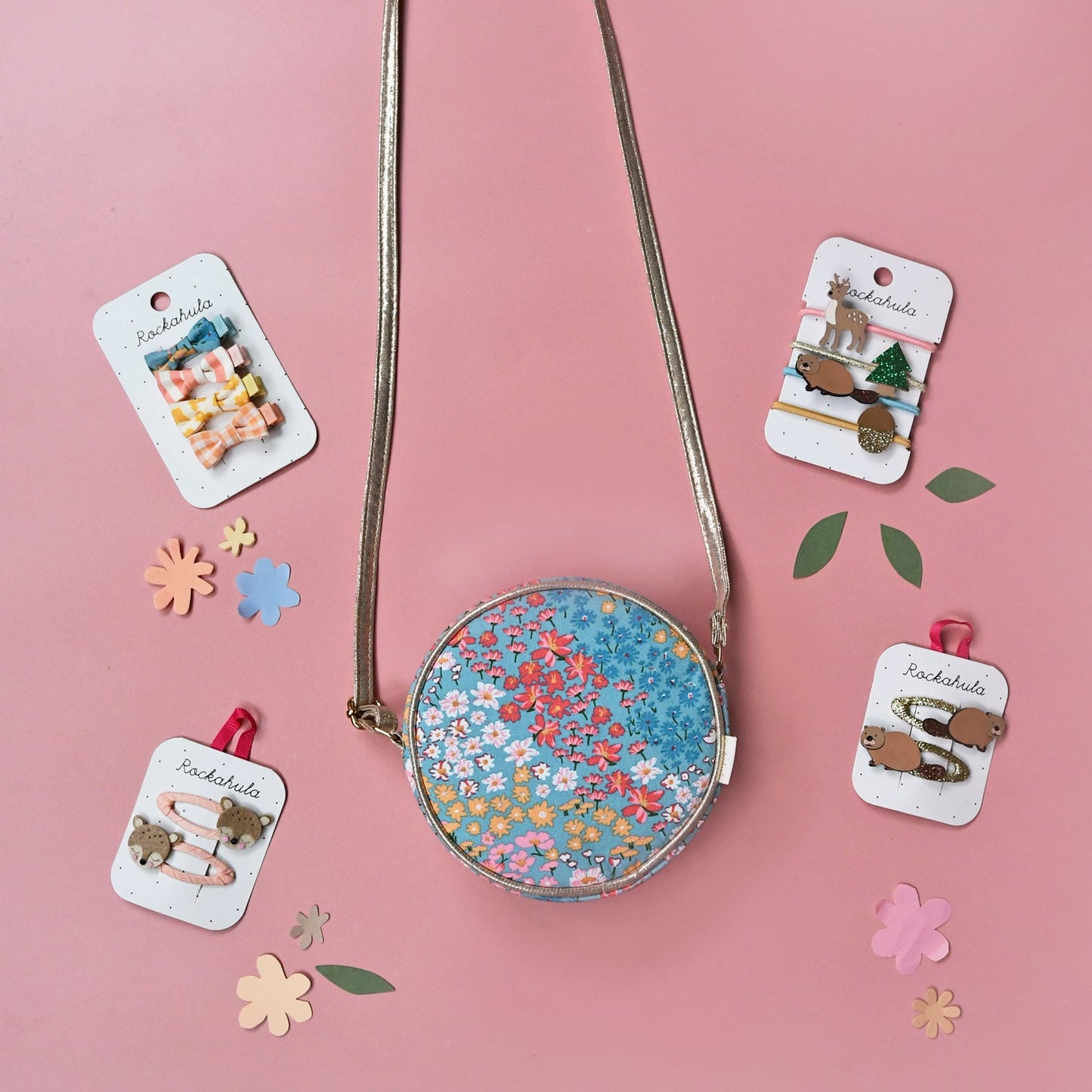 Sac rond fleuri Heidi