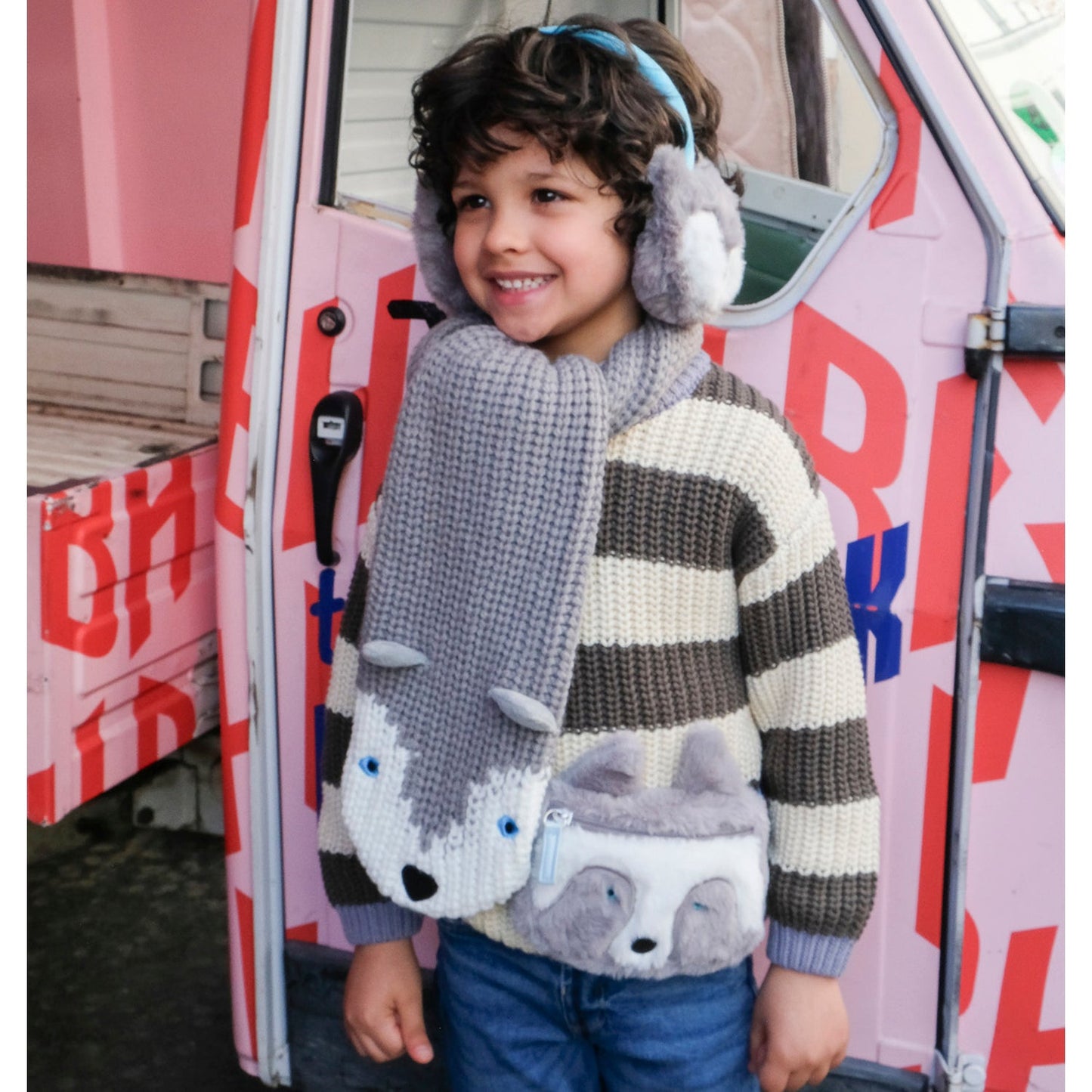 Sac banane pour chien Husky