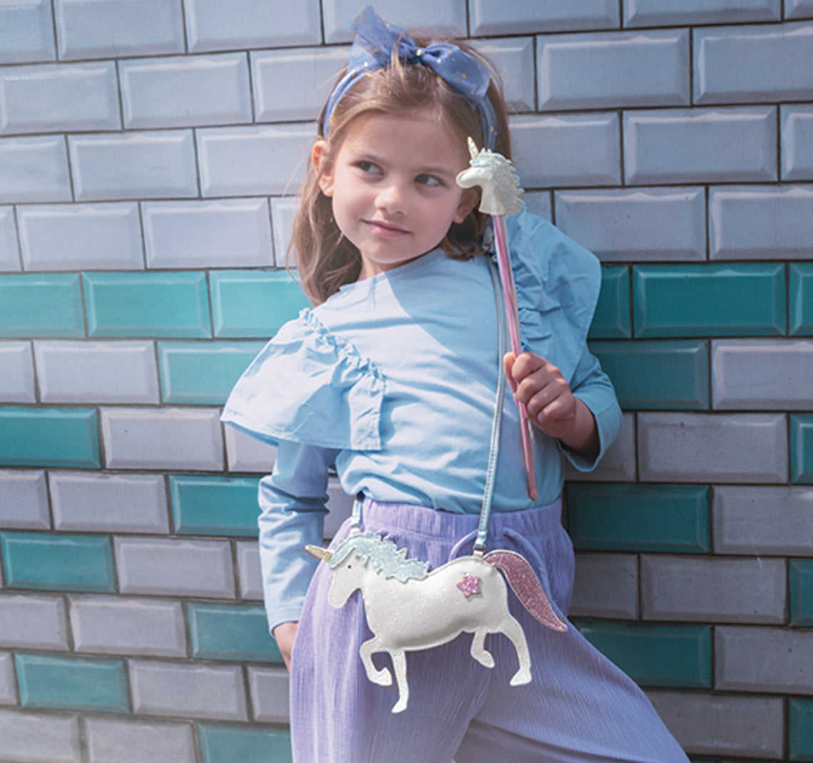 Sac à paillettes licorne