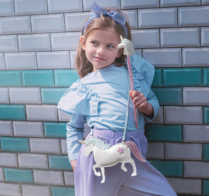 Sac à paillettes licorne