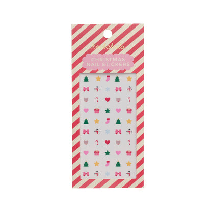 Autocollants pour ongles Joyeux Noël