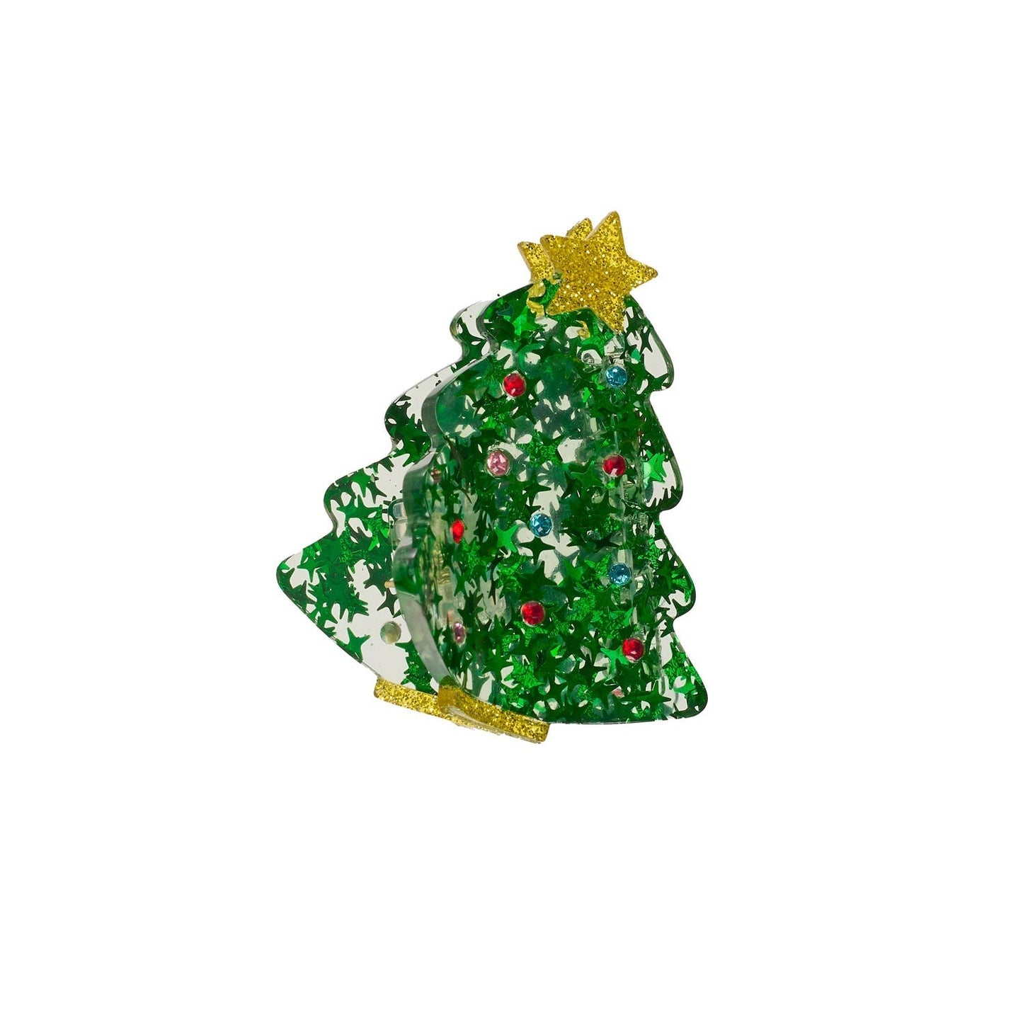 Pince à griffes sapin de Noël joyeux
